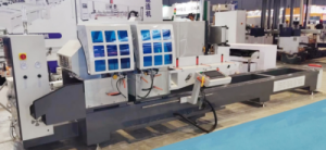 鋼制型材重型數(shù)控精密雙頭切割鋸GJZ2-CNC-450×4200